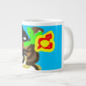 Dag van het oerwoud van de papegaai grote koffiekop (Voorkant rechts)