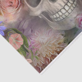 Dag van het papieren doekje van de dode flens tissuepapier (Detail)