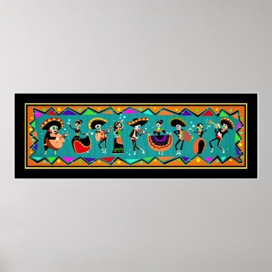 Dag van het Poster Dia de los Muertos (Voorkant)