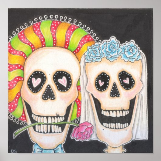 Dag van het Poster van de Dode Wedding (Voorkant)