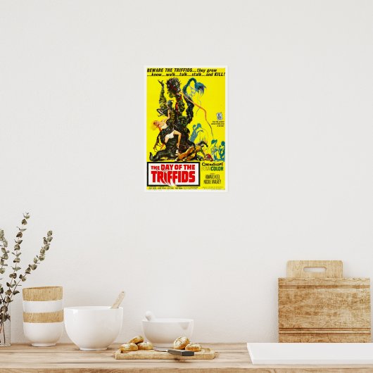 Dag van het  Poster van de Film van Triffids (Keuken)