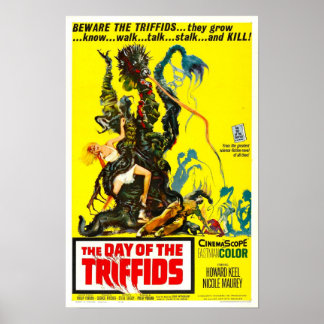 Dag van het  Poster van de Film van Triffids