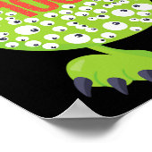 Dag van het schoolmonster Happy 100 Days Kinder Bo Poster (Hoek)