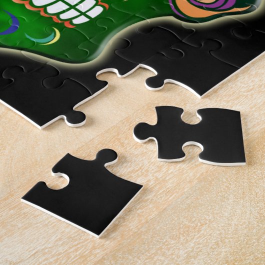 Dag van het Shirt van de Dode Suikerschedel Legpuzzel (Zijkant)