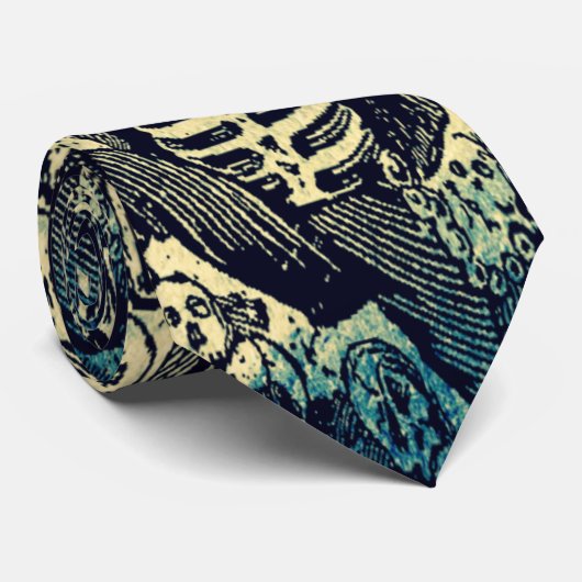 Dag van het Stropdas van de Mannen van Calavera (Opgerold)