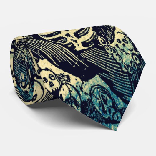 Dag van het Stropdas van de Mannen van Calavera (Opgerold)