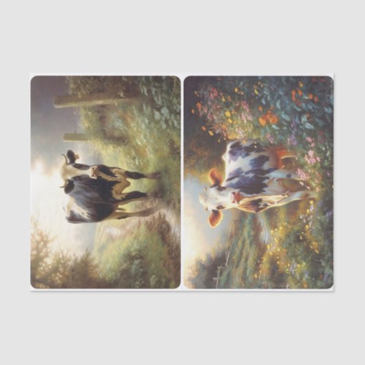 Dag van het weiland tissuepapier (Voorkant)