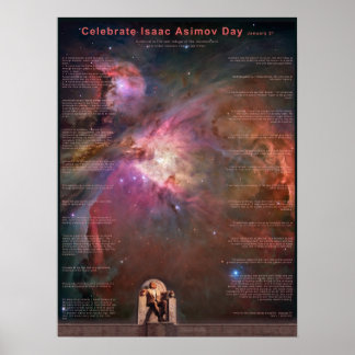 Dag van Isaac Asimov Poster