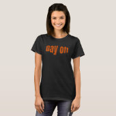 Dag van knus ontwerp t-shirt (Voorkant volledig)