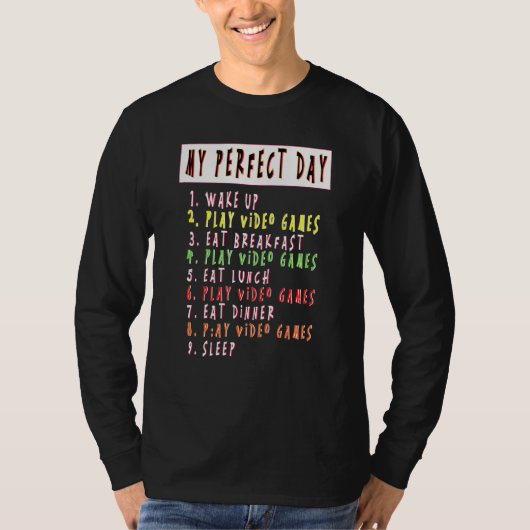 Dag van mij t-shirt (Voorkant)