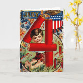 dag van onafhankelijkheid kaart (Gele Bloem)