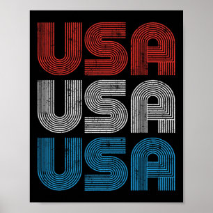  dag van onafhankelijkheid van de VS, vierde juli  Poster