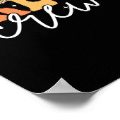 Dag van Pre K Crew Groovy Terug naar school leraar Poster (Hoek)