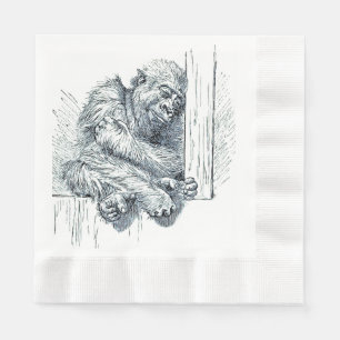 Dag van Rust - Young Ape Gorilla Servet