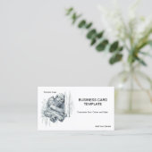 Dag van Rust - Young Ape Gorilla Visitekaartje (Staand voorkant)