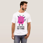 Dag van School Monster Meisjes Kinder Eye overleef T-shirt (Voorkant volledig)