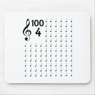 Dag Van School Muzieknoten Muziekleraar Muismat