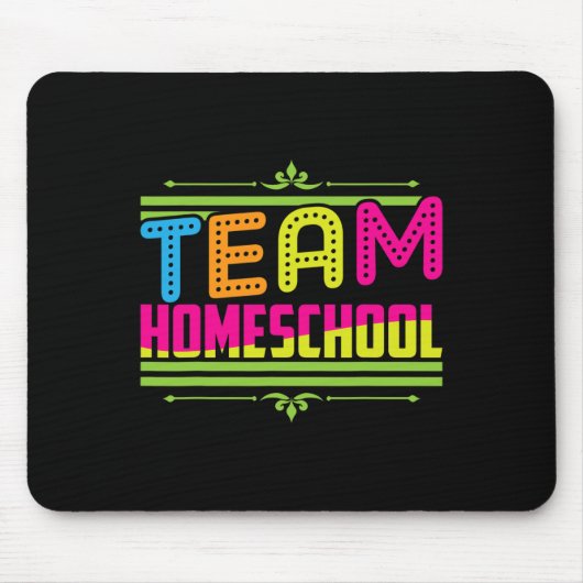 Dag van School Team Homeschool leraar Muismat (Voorkant)