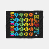 Dag van schoolkostuum voor kinderen meisjes jongen fleece deken (Voorkant (Horizontaal))