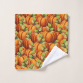 DAG VAN THANKSGIVING POMPOENEN  BAD HANDDOEK (Wasdoekje)