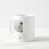 Dag van twee foto's koffiemok (Voorkant links)