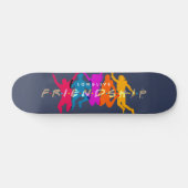 Dag van vriendschap | 7 3/4 inch persoonlijk skateboard (Horizontaal)