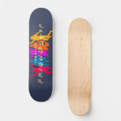 Dag van vriendschap | 7 3/4 inch persoonlijk skateboard (Voorkant)