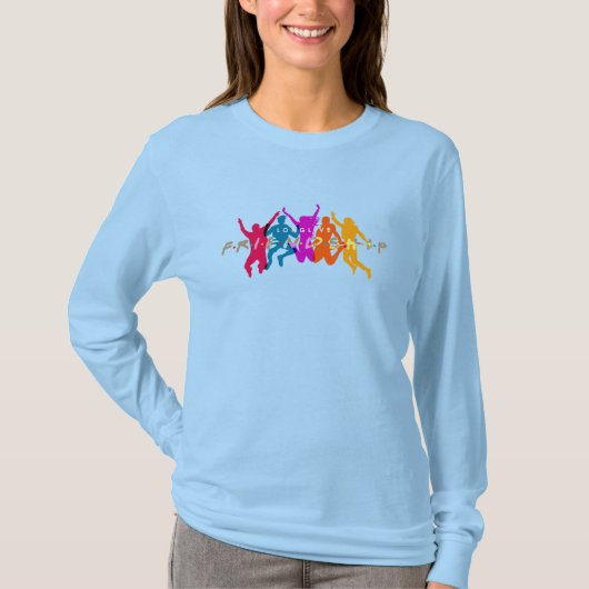 Dag van vriendschap | Lange hoes voor vrouwen T-shirt (Voorkant)