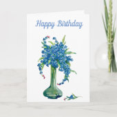 Dag. Vergeet-me-nots. Kaart (Voorkant)