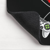 Dag Video Game Controller Hart Gamer Gift Boys 1 Muismat (Hoek)