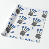 Dag vijf cadeaupapier (Uitgerold)