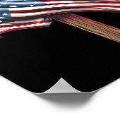 Dag Vlag Kruis Print (Hoek)