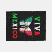 Dag Vlinder Mexico Vrouwen Meisjes Kinder Fleece Deken (Voorkant (Horizontaal))