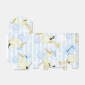 Dag voor baby's bedankdoosjes (Uitgevouwen)