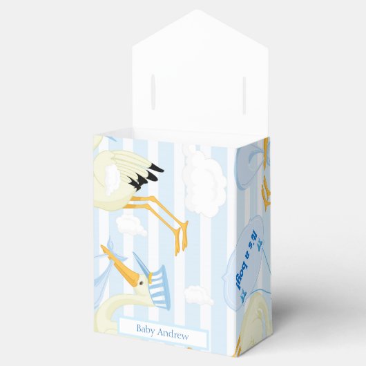 Dag voor baby's bedankdoosjes (Geopend)