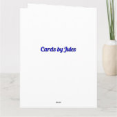 Dag voor bloemen bedankkaart (Achterkant)