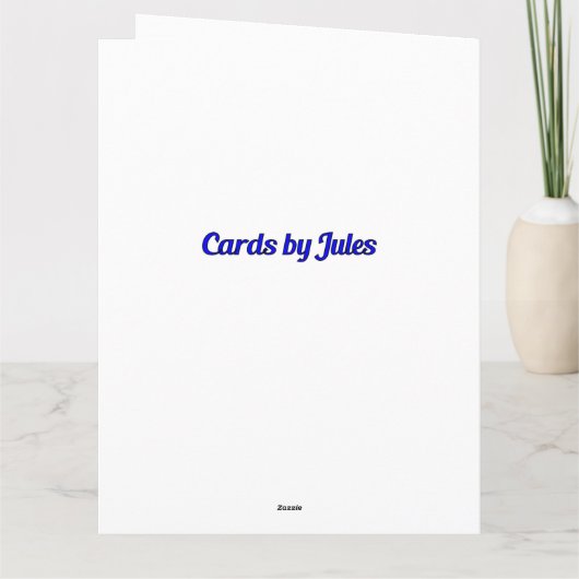 Dag voor bloemen bedankkaart (Achterkant)