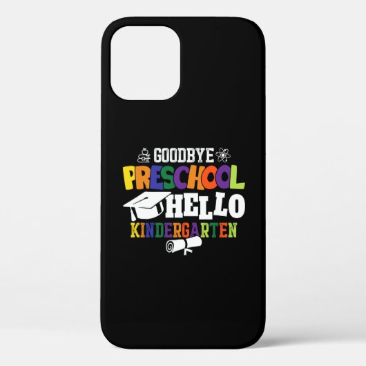 Dag voor de kleuterschool Hallo kleuterschool PreK Case-Mate iPhone Case (Achterkant)