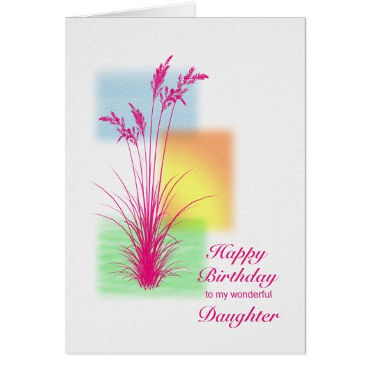 Dag voor Dochter, grassen scène (Voorkant)