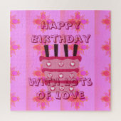 Dag voor haar legpuzzel (Verticaal)