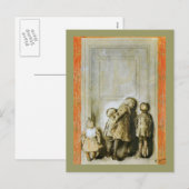 Dag voor Kerstmis Feestdagenkaart (Voorkant / Achterkant)