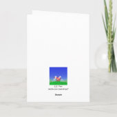 Dag voor mam Daisies en Watering Can Kaart (Achterkant)