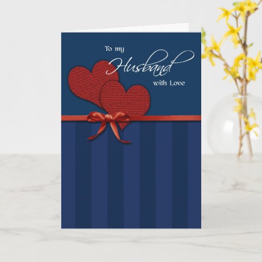 Dag voor mijn man met liefde kaart (Gele Bloem)