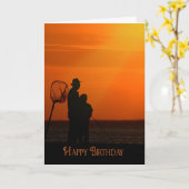 Dag voor papa kaart (Gele Bloem)