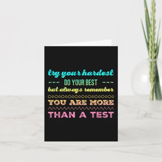Dag voor studenten doe je best 2 kaart (Voorkant)