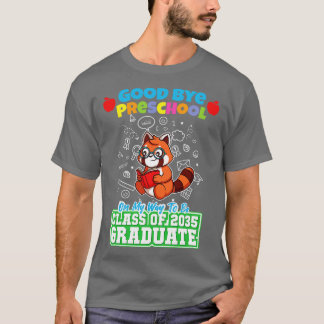 Dag voorschoolse les van 2035 Afstuderen PreK 1 T-shirt