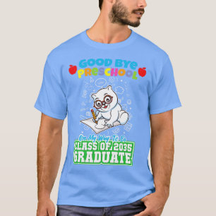 Dag voorschoolse les van 2035 Afstuderen PreK 3 T-shirt
