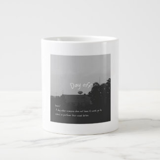 Dag vrij ☕️ grote koffiekop