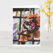 ** DAG WISSEN** VOOR ONZE GEZIN KAART (Gele Bloem)