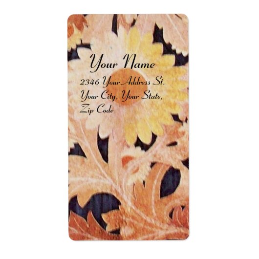 DAG, wit bruin zwart Etiket (Voorkant)